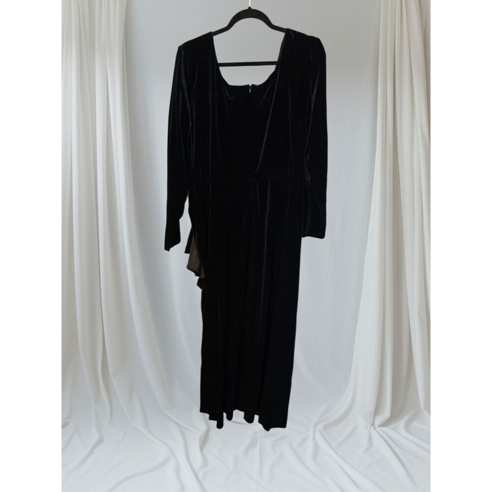 Vtg NOS Jeffrey & Dara Evenings by Tom Barra velvet dress
